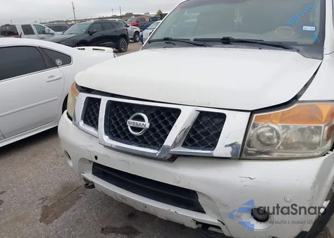 2014 Nissan Armada Platinum из США, поврежденный, VIN 5N1BA0NF1EN611342